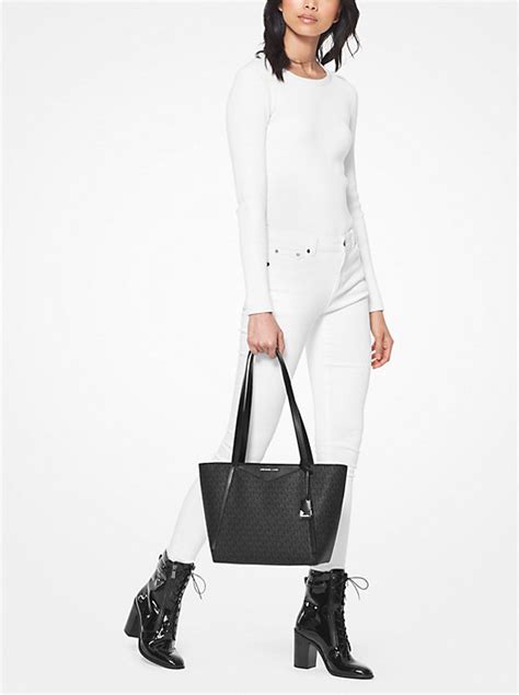 Whitney Small Logo Tote Bag 